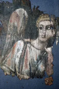 Coptic Textile of Angel, 6th century