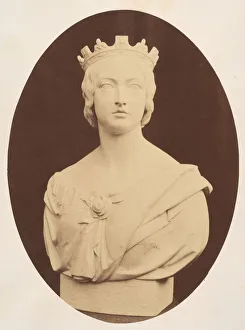 Durham Prints: Copy of a Bust of Her Majesty Queen Victoria, by Joseph Durham, Esq. F. S. A. 1857