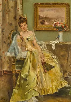 Stylish Collection: Coquetterie. Creator: Stevens, Alfred (1823-1906)