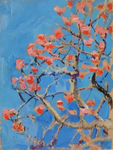 Akseli Gallen Kallela Prints: Coral Tree in Blossom, 1909-1910. Creator: Akseli Gallen-Kallela