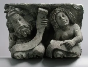 Corbel Prints: Corbel, German or South Netherlandish, early 15th century. Creator: Unknown