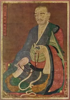 Edward Gordon Wenham Gallery: Corean Painting, of the Great Buddhist priest P eng Yen of the T ai Yen hall, c16th century