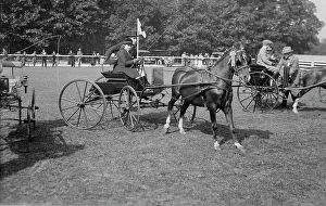 Pony Prints: Corinne Poth & Supreme Bounce, 1918. Creator: Bain News Service