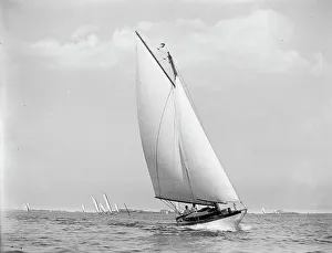 Regatta Prints: Corinthian mid-summer series, Marblehead, 1901, 1901. Creator: Unknown
