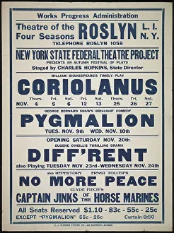Shaw George Bernard Prints: Coriolanus, Roslyn, [193-]. Creator: Unknown