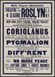 Shaw George Bernard Prints: Coriolanus, Roslyn, NY, [1930s]. Creator: Unknown