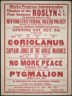 Coriolanus, Roslyn, NY, 1937. Creator: Unknown