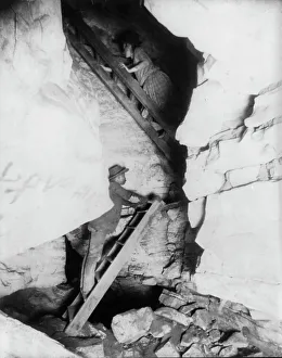 Ladders Prints: Corkscrew - Mammoth Cave, Edmondson County