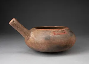Ica Valley Prints: Corn Popper with Incised Geometric Motif, 650 / 150 B. C. Creator: Unknown
