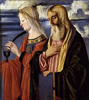 Caselli Prints: (From the Cornalba Polyptych), c. 1496. Creator: Caselli, Cristoforo (ca 1460-1521)