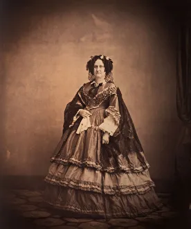 Mathew B Prints: [Cornelia Van Ness Roosevelt], ca. 1857. Creator: Mathew Brady