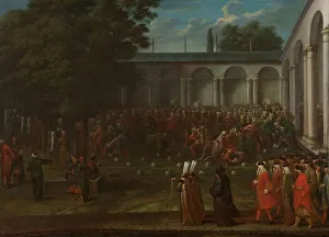 Diplomatic Prints: Cornelis Calkoen on his Way to his Audience with Sultan Ahmed III
