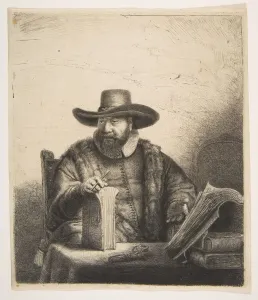 Cornelis Claesz Anslo, Preacher. Creator: Rembrandt Harmensz van Rijn Cornelis Claesz Anslo, Preacher. Creator: Rembrandt Harmensz van Rijn