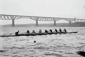 Boat Race Prints: Cornell crew, 1912. Creator: Bain News Service