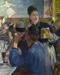 Corner of a Cafe-Concert, ca 1878. Artist: Manet, Edouard (1832-1883) Corner of a Cafe-Concert, ca 1878. Artist: Manet, Edouard (1832-1883)