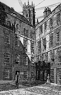 Cliffords Inn Gallery: A Corner of Cliffords Inn, 1903