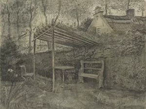 Gogh Collection: Corner of a garden. Creator: Gogh, Vincent, van (1853-1890)