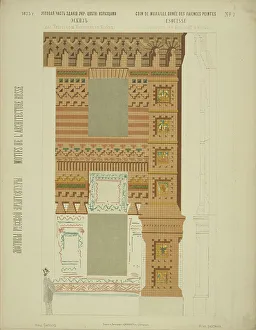 Historicism Prints: Corner part of the Mamontov Printing House building
