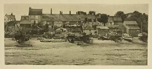 Fishing Village Gallery: A Corner of old Yarmouth, 1887. Creator: Peter Henry Emerson