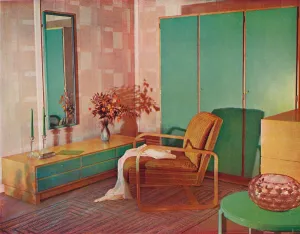 Studio Volume 110 Prints: A corner of showroom of Henry Stone & Son of Banbury, 1935