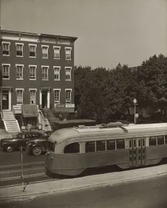 Street Scene Collection: Corner store which is patronized by Mrs. Ella Watson, a government charwoman, Washington, DC, 1942