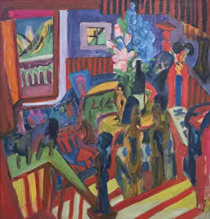 Kirchner Prints: Corner of the studio, 1920. Creator: Kirchner, Ernst Ludwig (1880-1938)