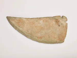 10th Century Bc Prints: Corner tang knife blade, 2000-250 BCE. Creator: Unknown