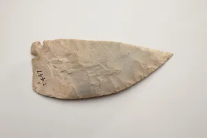 10th Century Bc Prints: Corner tang knife blade, 2000-250 BCE. Creator: Unknown