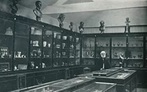 Display Case Gallery: Corner View of the Wedgwood Museum on the Old Works at Etruria, Staffordshire, c1908