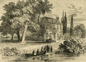Corney House, in 1760, (c1878). Creator: Unknown Corney House, in 1760, (c1878). Creator: Unknown