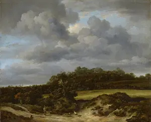 Ruisdael Jacob Isaacksz Van Prints: The Cornfield, 1660. Creator: Jacob van Ruisdael