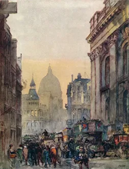 From Cornhill, c1906. Artist: William Monk