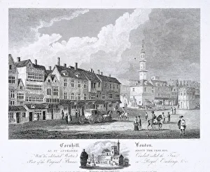 Cornhill Prints: Cornhill, London, 1810