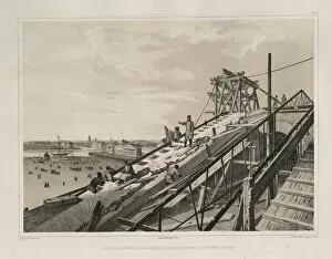 The Cornice Construction (From: The Construction of the Saint Isaacs Cathedral), 1845