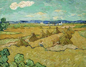 Vincent Van Gogh Prints: The Cornshocks. Creator: Anon
