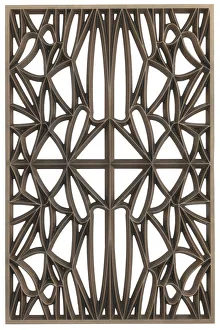 Aluminium Prints: Corona panel designed for NMaHC (Type A: 65% opacity), ca. 2013