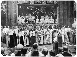 Sir Benjamin Prints: Coronation ceremony of George V