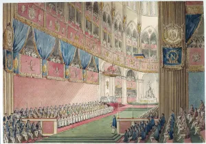 The Coronation Ceremony. The offerings, 1804