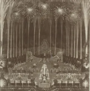 Empress Elisabeth Prints: Coronation of Czarina Elizabeth, Moscow, April 25, 1742. Creator: Unknown