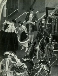 State Coach Prints: Coronation Day, 12 May 1937, (1947). Creator: Unknown