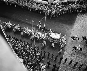 Parade Prints: Coronation day of Elizabeth II, London, 2nd June 1953. Creator: Arthur Charles Kirby Ware