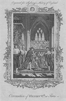 Notre Dame De Paris Gallery: Coronation of Henry VI at Paris, 1773. Creator: Unknown
