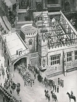 Coronation of King George V and Queen Mary, London, 1911. Creator: John Duncan