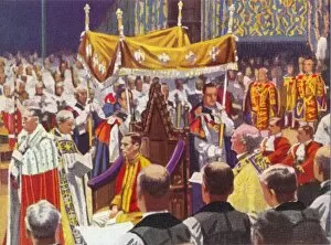 Duke Of York Gallery: The Coronation of King George VI (1895-1952), 12 May 1937