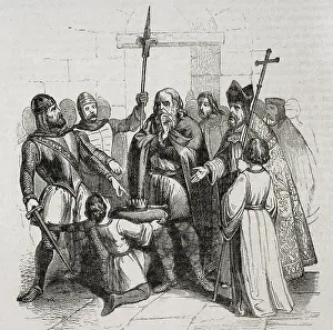 Witness Prints: Coronation of King Wamba in Toledo