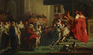 Blommer Nils Jakob Prints: The Coronation of Maria de Medici