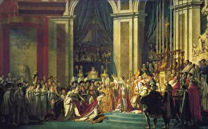 Images Dated 15th February 2011: The Coronation of Napoleon at Notre-Dame de Paris on 2nd December 1804, 1807