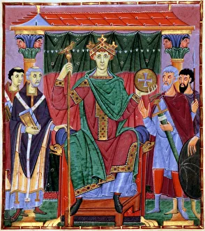 Coronation of Otto III, German king, c998