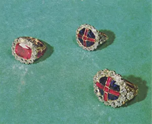 Hmso Gallery: Coronation rings, 1953. Artist: Rundell, Bridge and Rundell