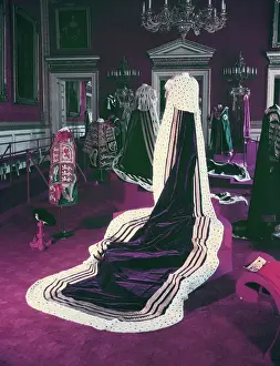 Velvet Prints: The coronation robes of Princess Margaret